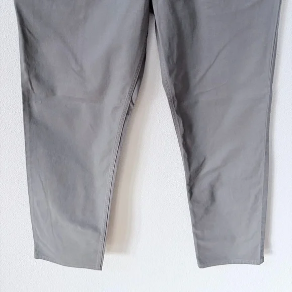 NWT Carhartt Men's Straight Relaxed Fit Gray Jeans - Picture 4 of 15